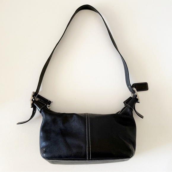 Coach Legacy Bag Shoulder Leather 9564 Demi Soho Boho Casual Y2K Chic Black - Picture 2 of 13